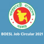 BOESL Job Circular 2021